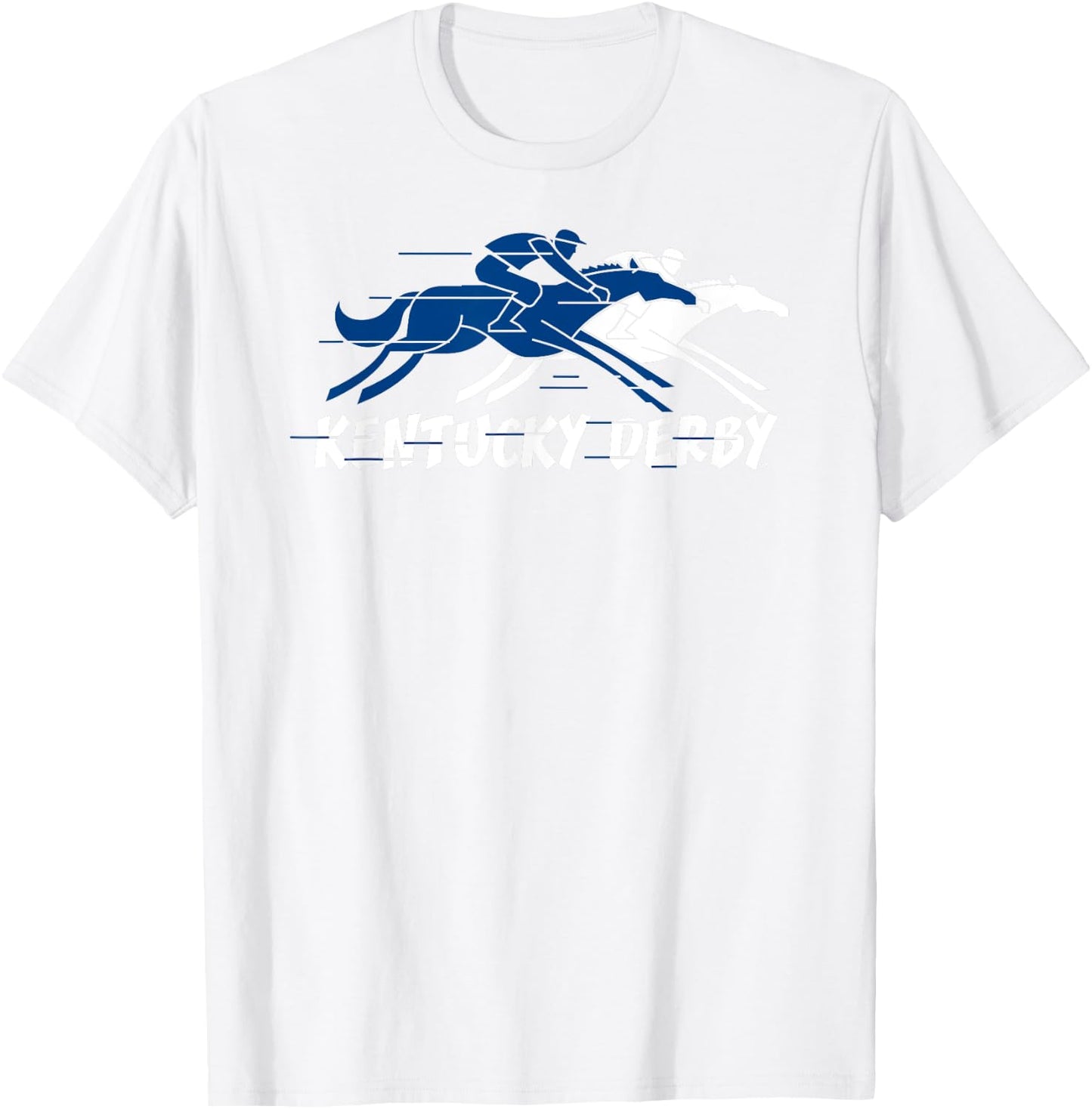 Kentucky Derby Horse Race Officially Licensed T-Shirt - T-Shirt | White