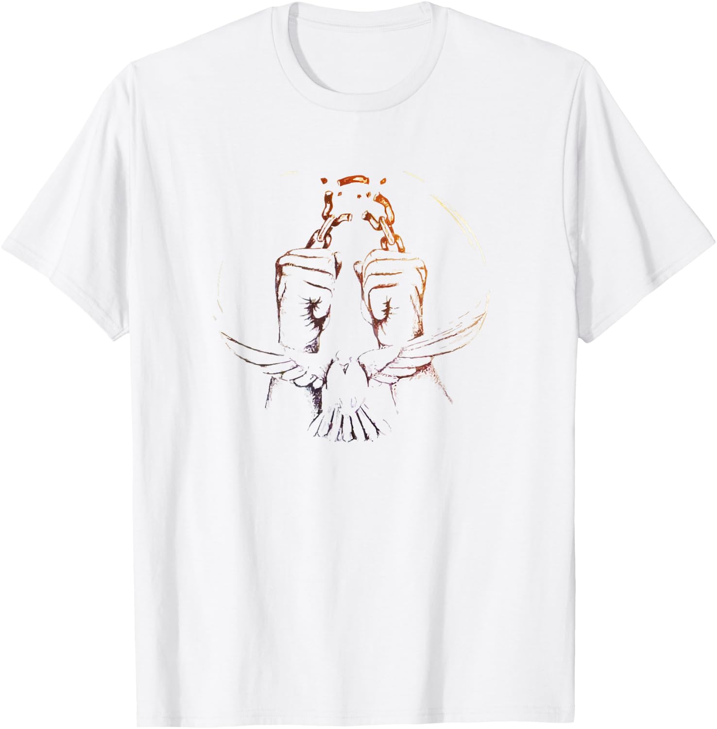 Ruach Holy Spirit Dove of Truth Sets You Free John 8 32 T-Shirt - T-Shirt | White