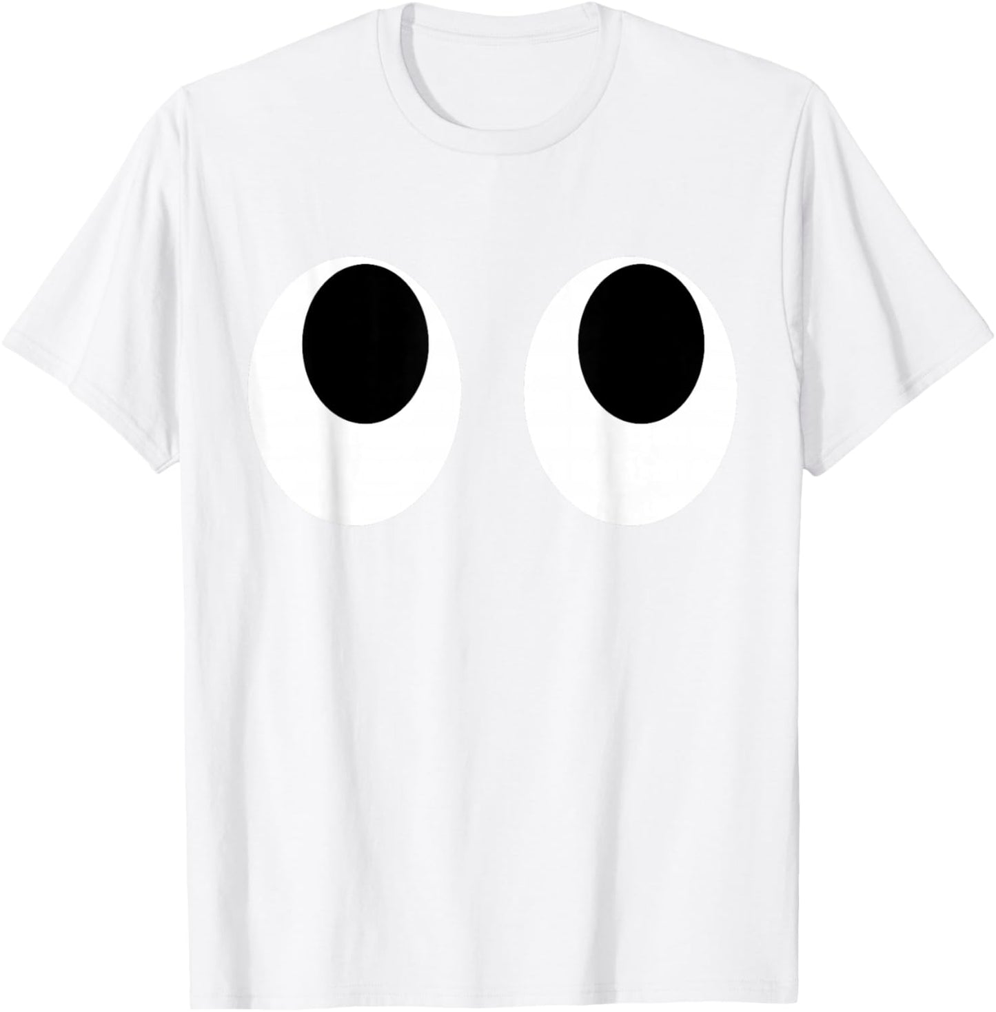 DIY Arcade Game Ghost Eyes Halloween Group Costume T-Shirt - T-Shirt | White