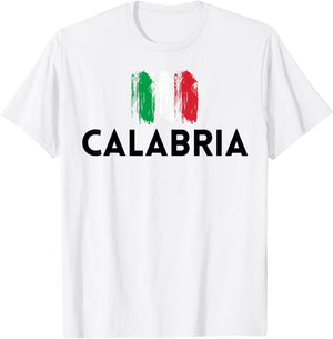 Calabria City Italy Vacations Traveling Italian Women Men T-Shirt - T-Shirt | White