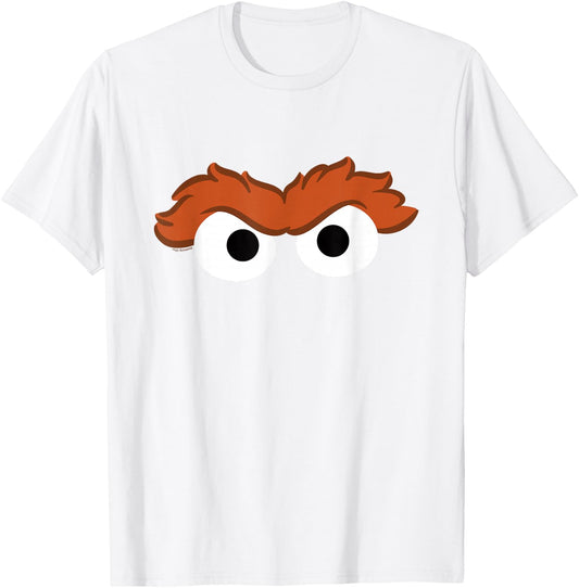 Sesame Street Oscar The Grouch Eyes Halloween Costume T-Shirt - T-Shirt | White