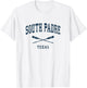 South Padre Island Texas Vintage Nautical Paddles Sports Oar T-Shirt - T-Shirt | White