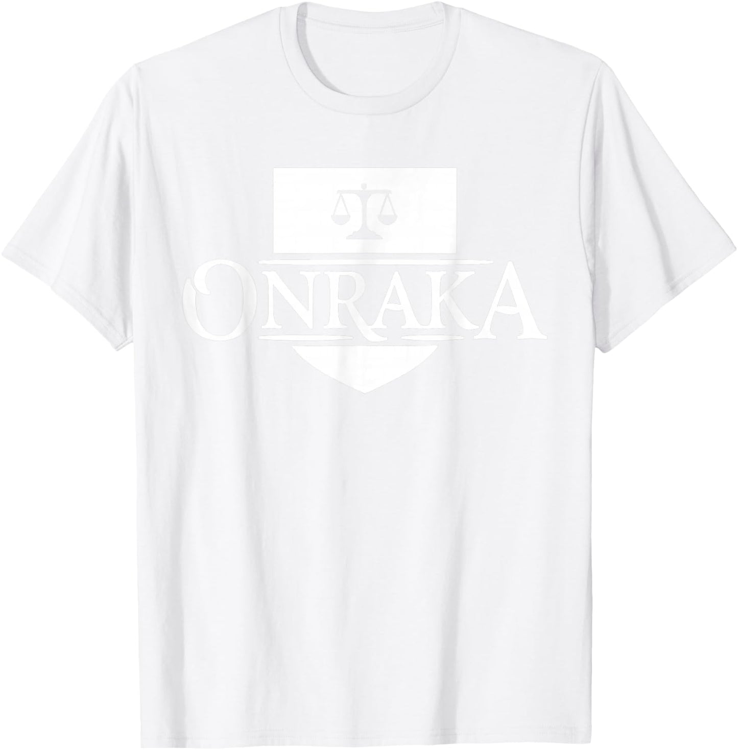 onraka Unity, School Spirit Unity, orange T-Shirt - T-Shirt | White
