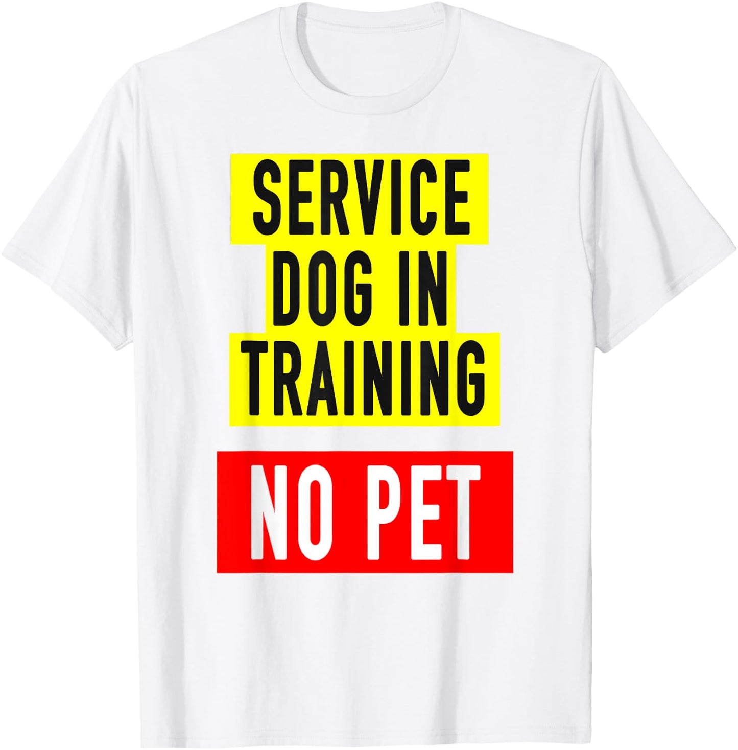 Service Dog In Training Idea Women & Service Dog Training T-Shirt - T-Shirt | White