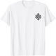 Endless Knot Eternal Knot Buddhism Jainism Wisdom Cycle T-Shirt - T-Shirt | White