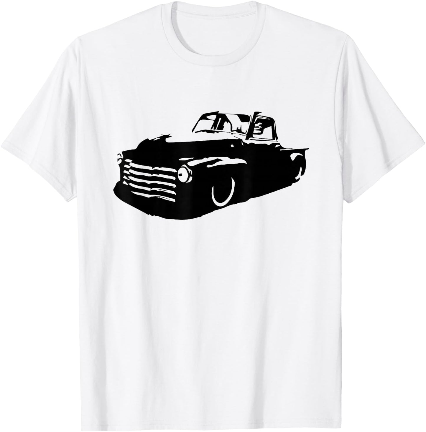 Rat Rod Hot Rod shirt 47-54 classic truck gift shirt T-Shirt - T-Shirt | White
