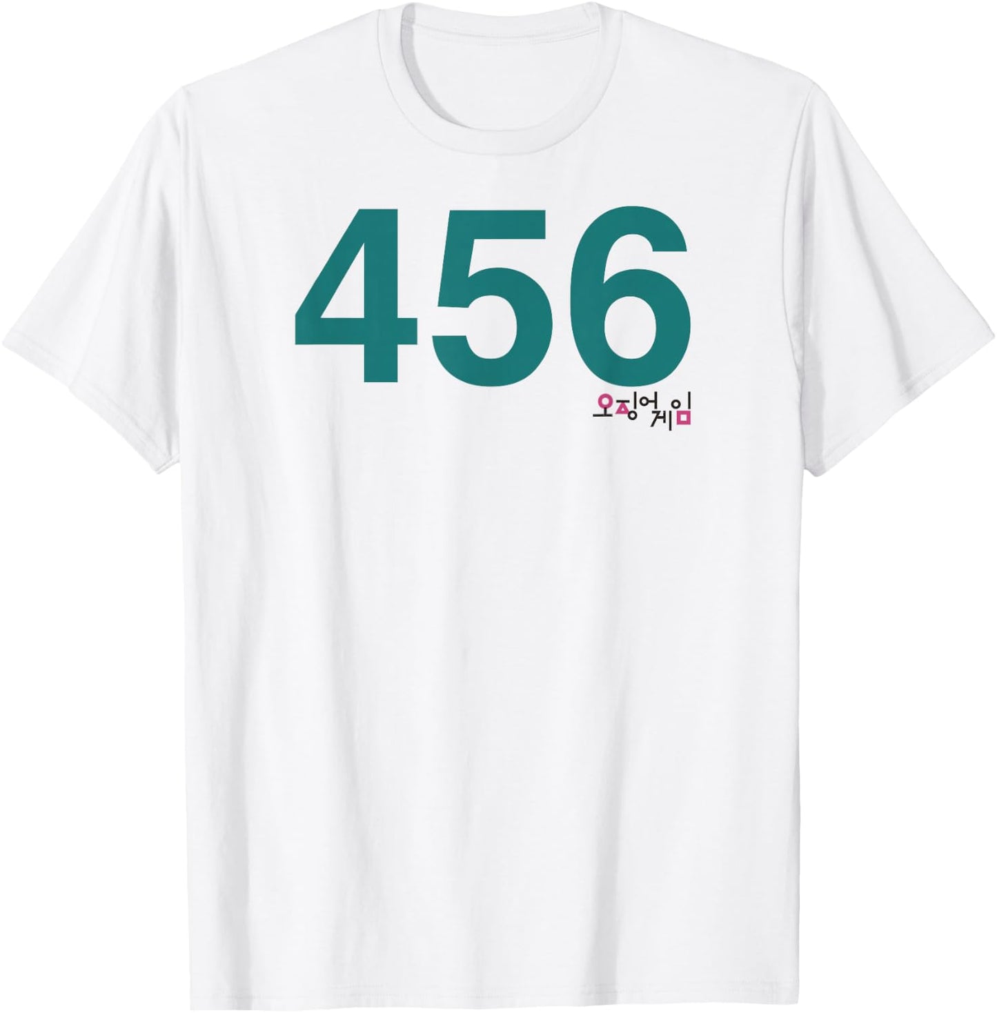 Squid Game Player 456 Costume T-Shirt - T-Shirt | White