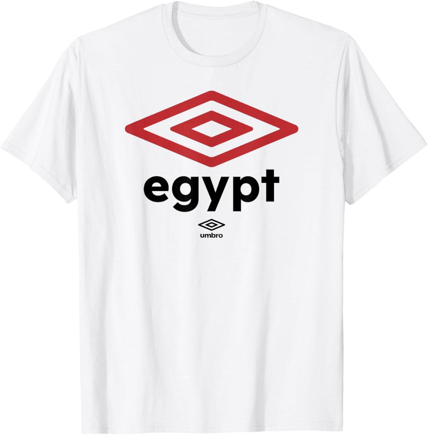 Umbro International Soccer Diamond Egypt Logo T-Shirt - T-Shirt | White