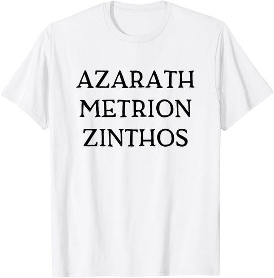 Azarath Metrion Zinthos Anime Comics Titan Hero Superhero T-Shirt - T-Shirt | White