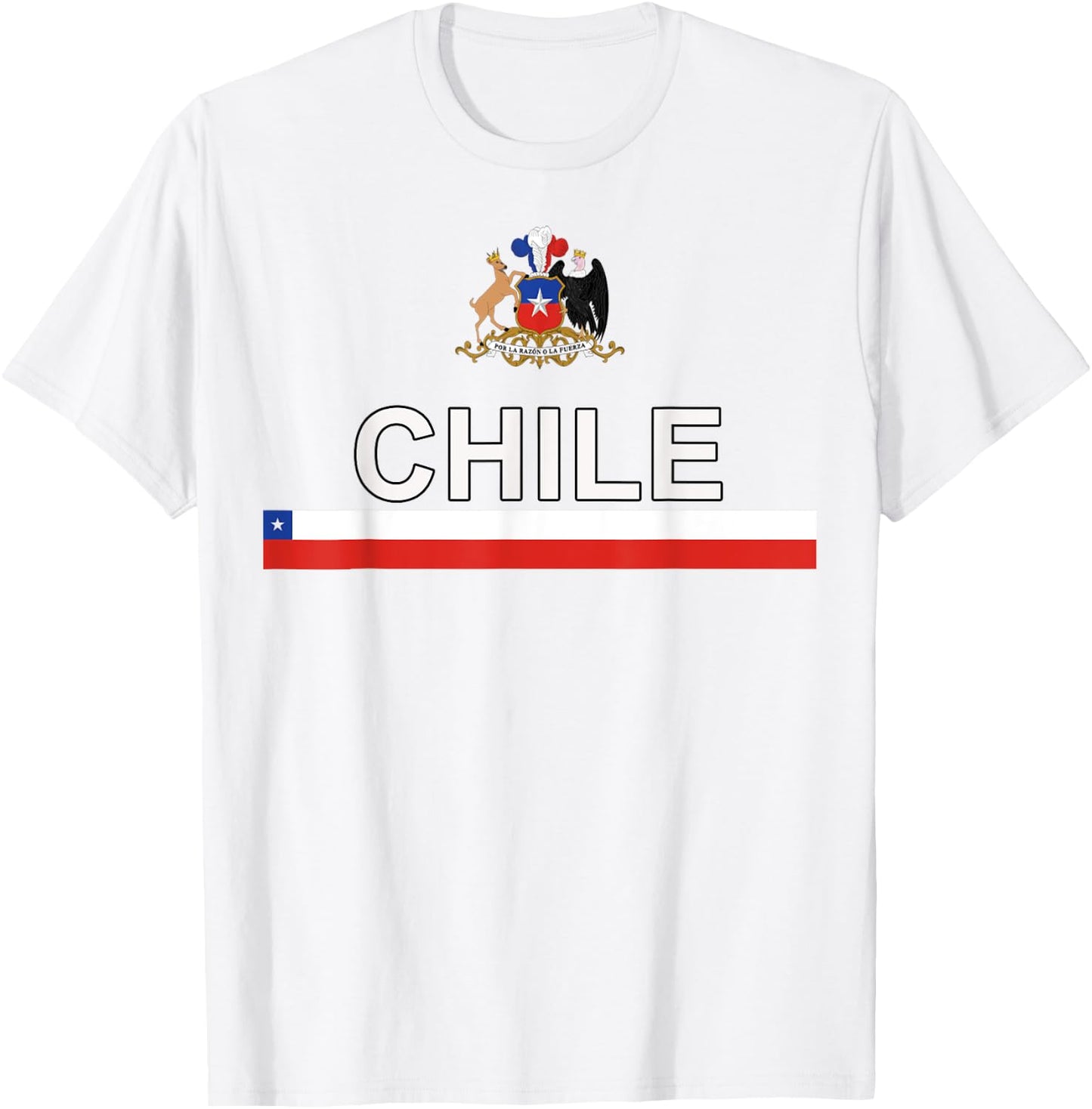 Chile Sports Game T-Shirt - T-Shirt | White