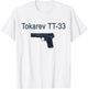 Tokarev TT-33 Russian Soviet Pistol T-Shirt - T-Shirt | White