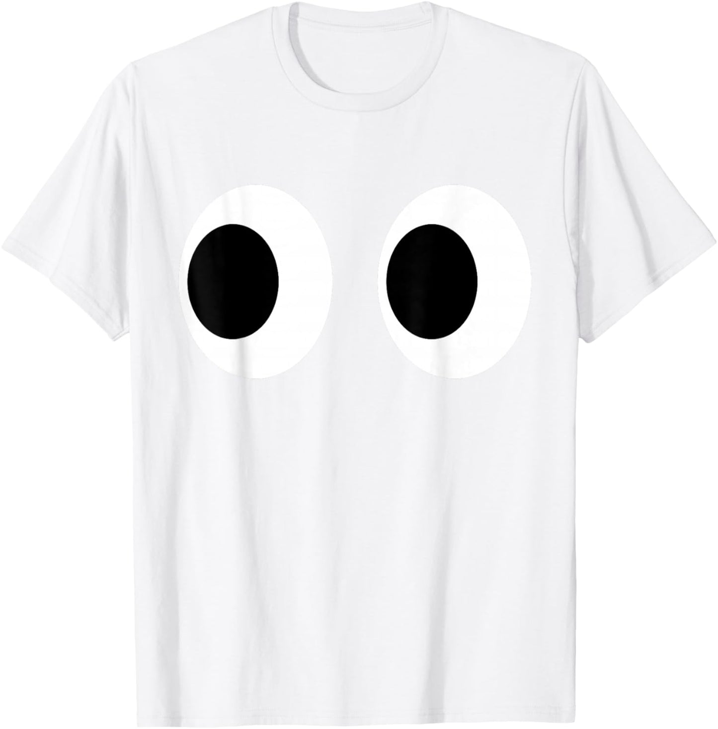 DIY Arcade Game Ghost Eyes Halloween Group Costume T-Shirt - T-Shirt | White