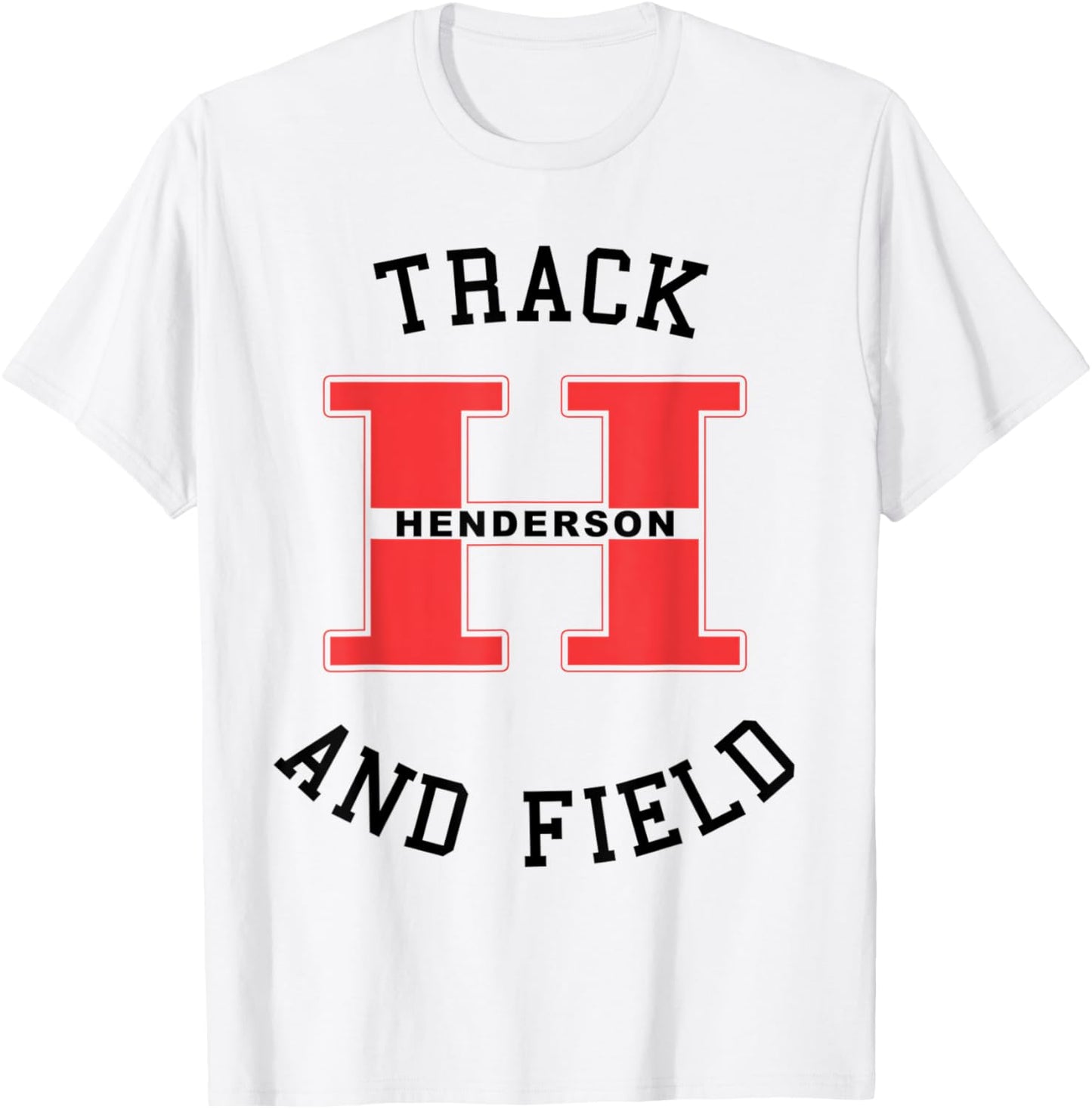 Henderson Track And Field retro sport lover gift T-Shirt - T-Shirt | White