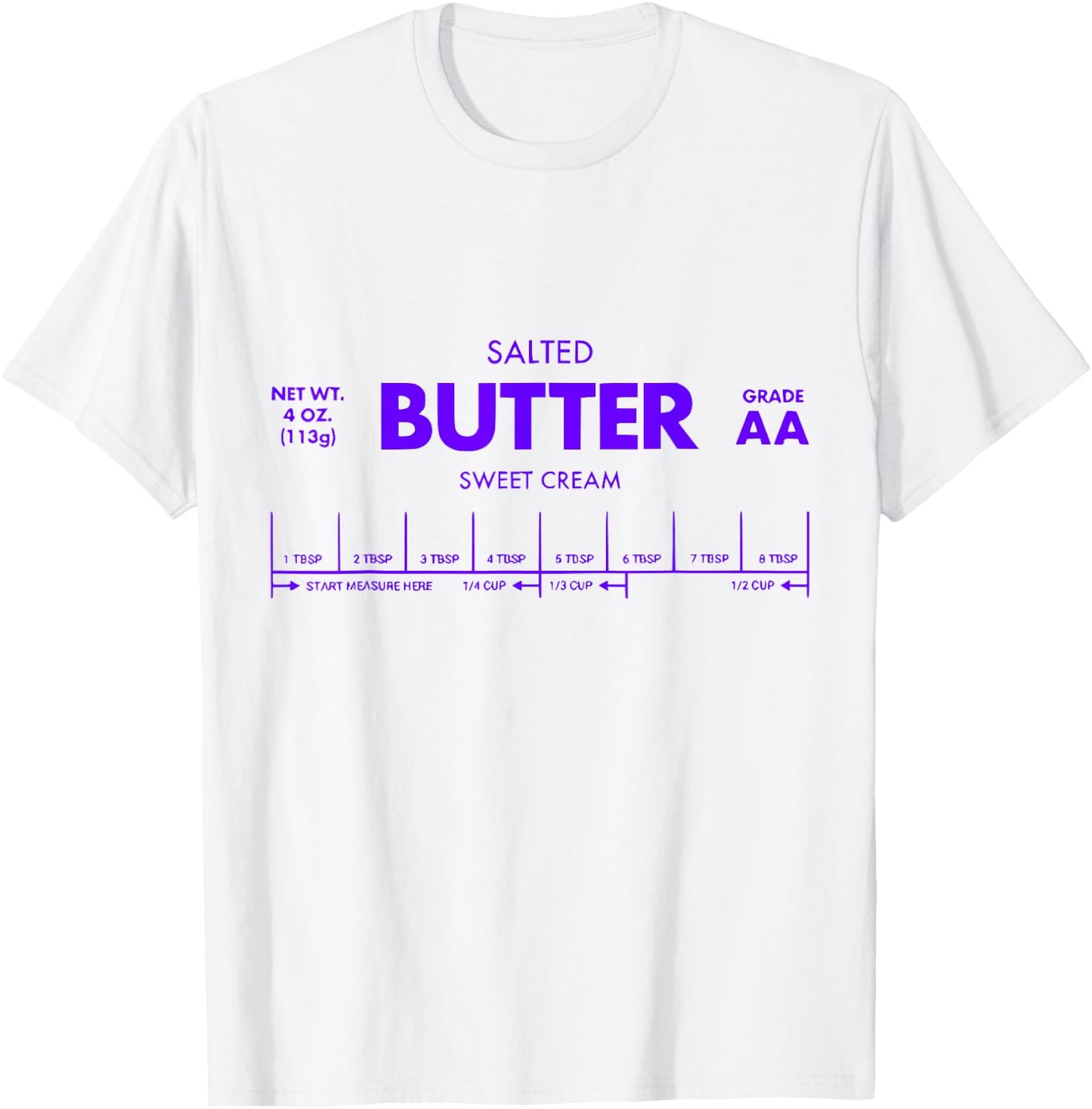 Butter Stick - Funny Salted Butter Baking Gifts T-Shirt - T-Shirt | White