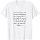 Isaiah 41:10 Bible Verse Christian T-Shirt - T-Shirt | White