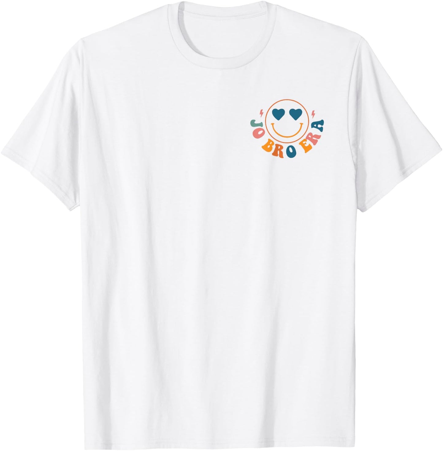 Groovy Retro In My Jo Bro Era Funny Pocket Print T-Shirt - T-Shirt | White