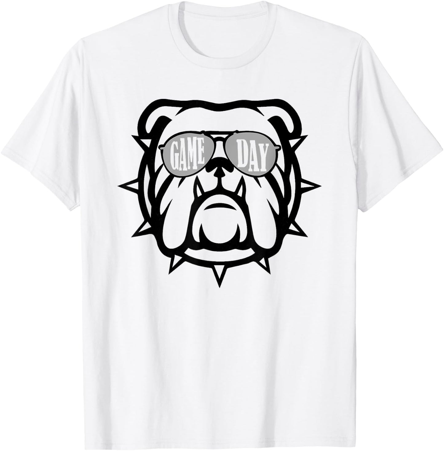 Go Dawgs Funny Bulldogs School Name Women Kids T-Shirt - T-Shirt | White