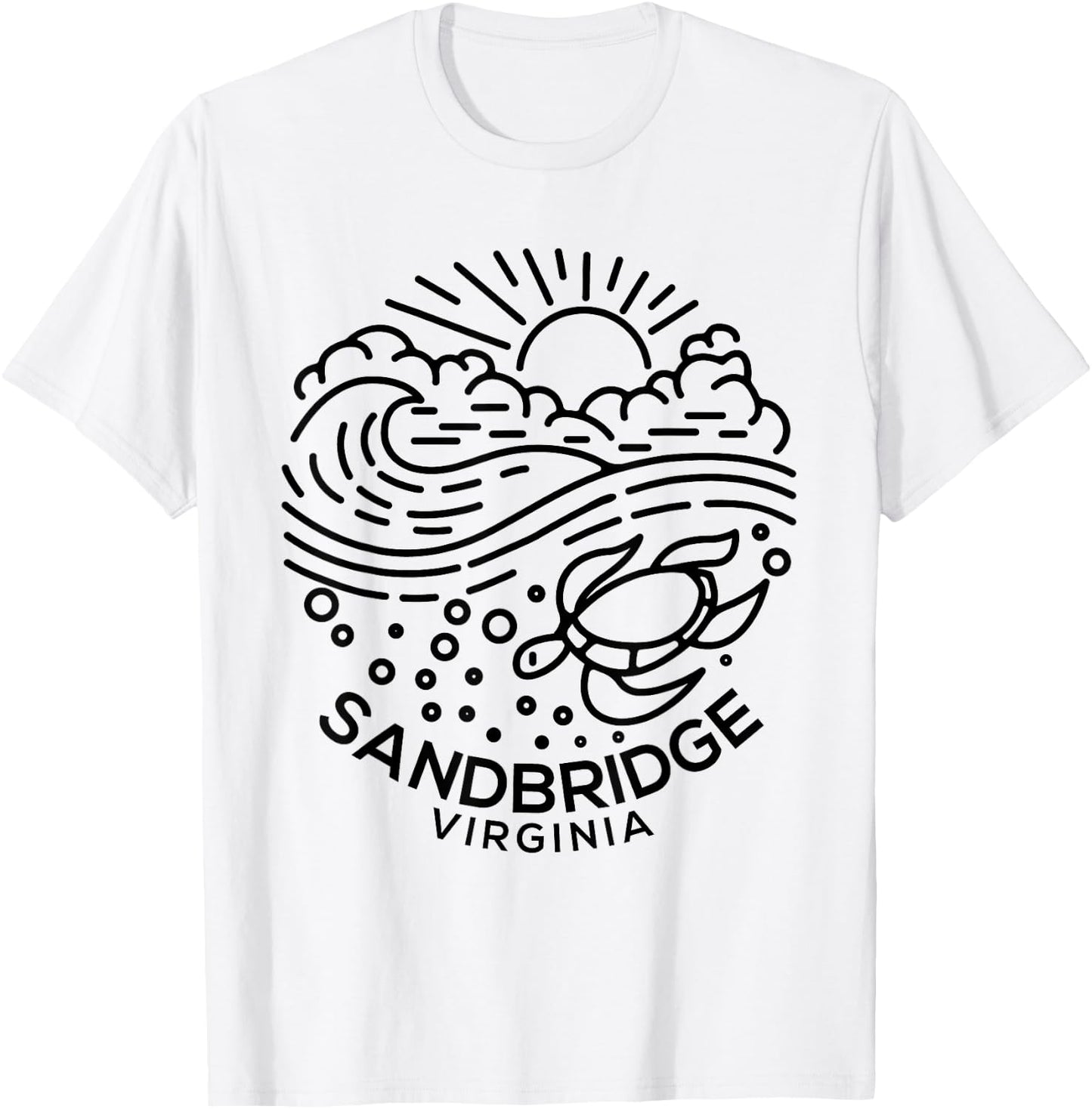 Sandbridge VA T-Shirt - T-Shirt | White
