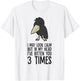 I May Look Calm But In My Head I've Bitten You 3 Times T-Shirt - T-Shirt | White