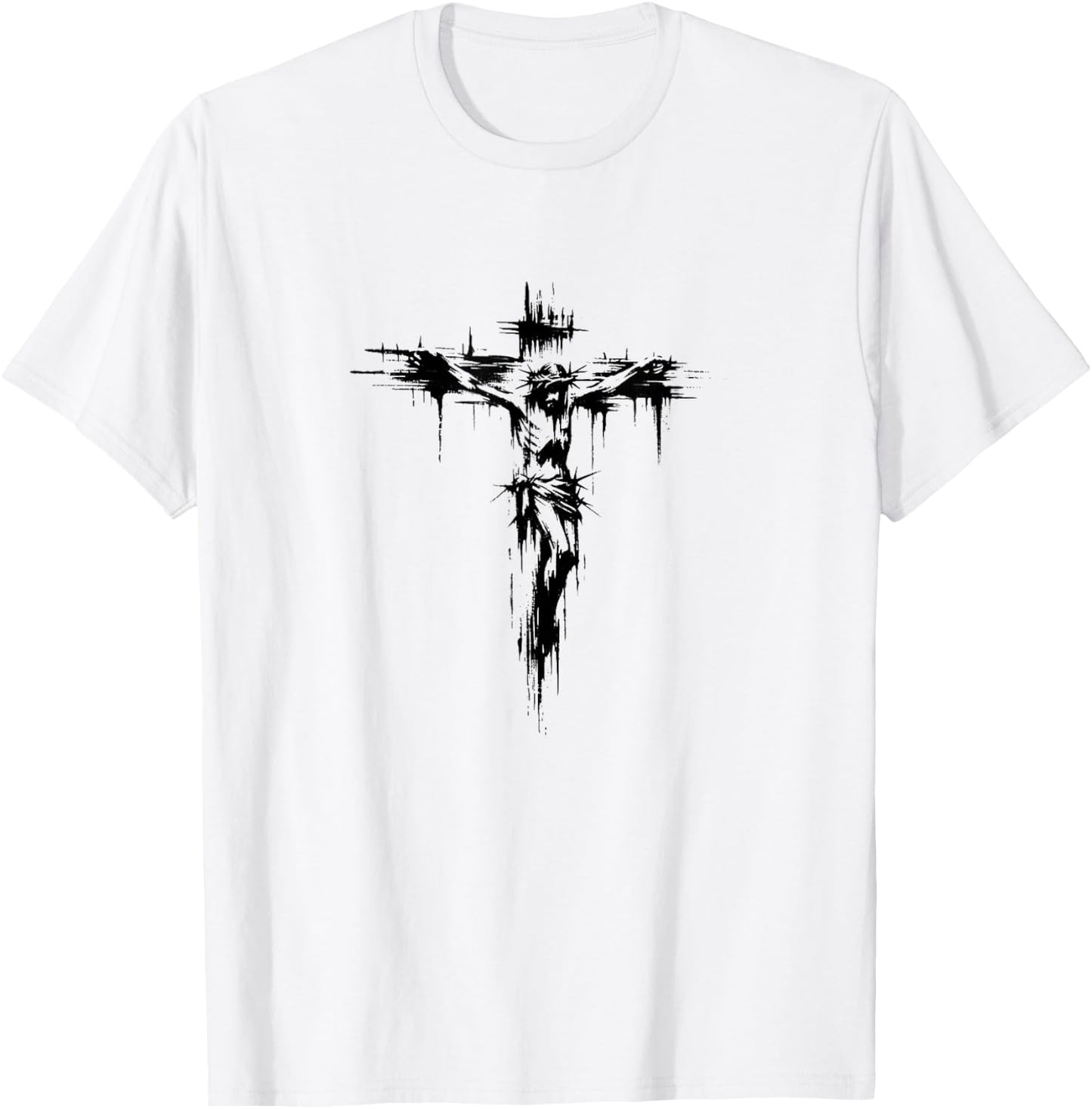 Jesus Mobile Phone Cover Jesus on the Cross Jesus T-Shirt - T-Shirt | White