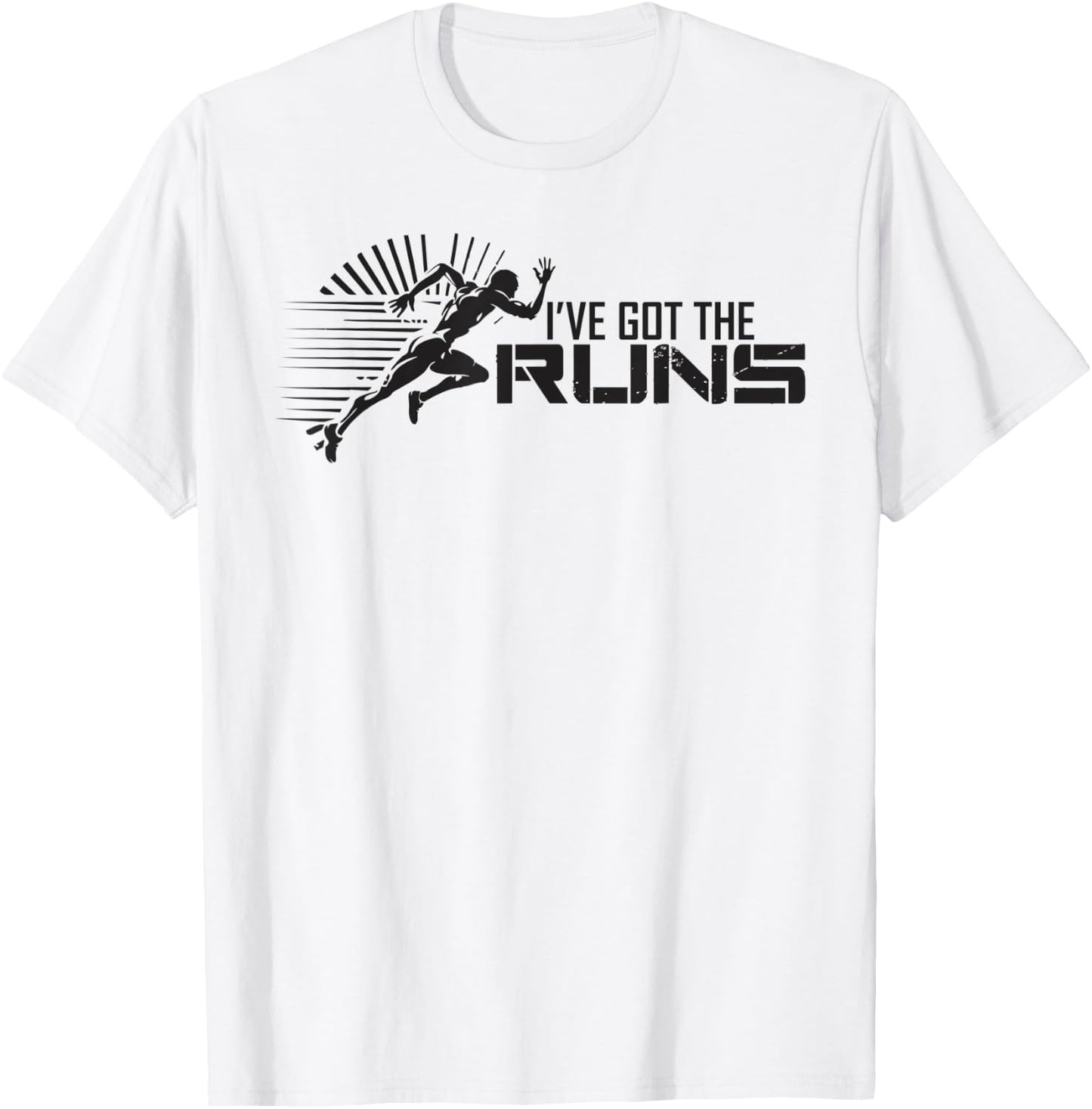 Ive got the Runs cross country marathon runner track running T-Shirt - T-Shirt | White