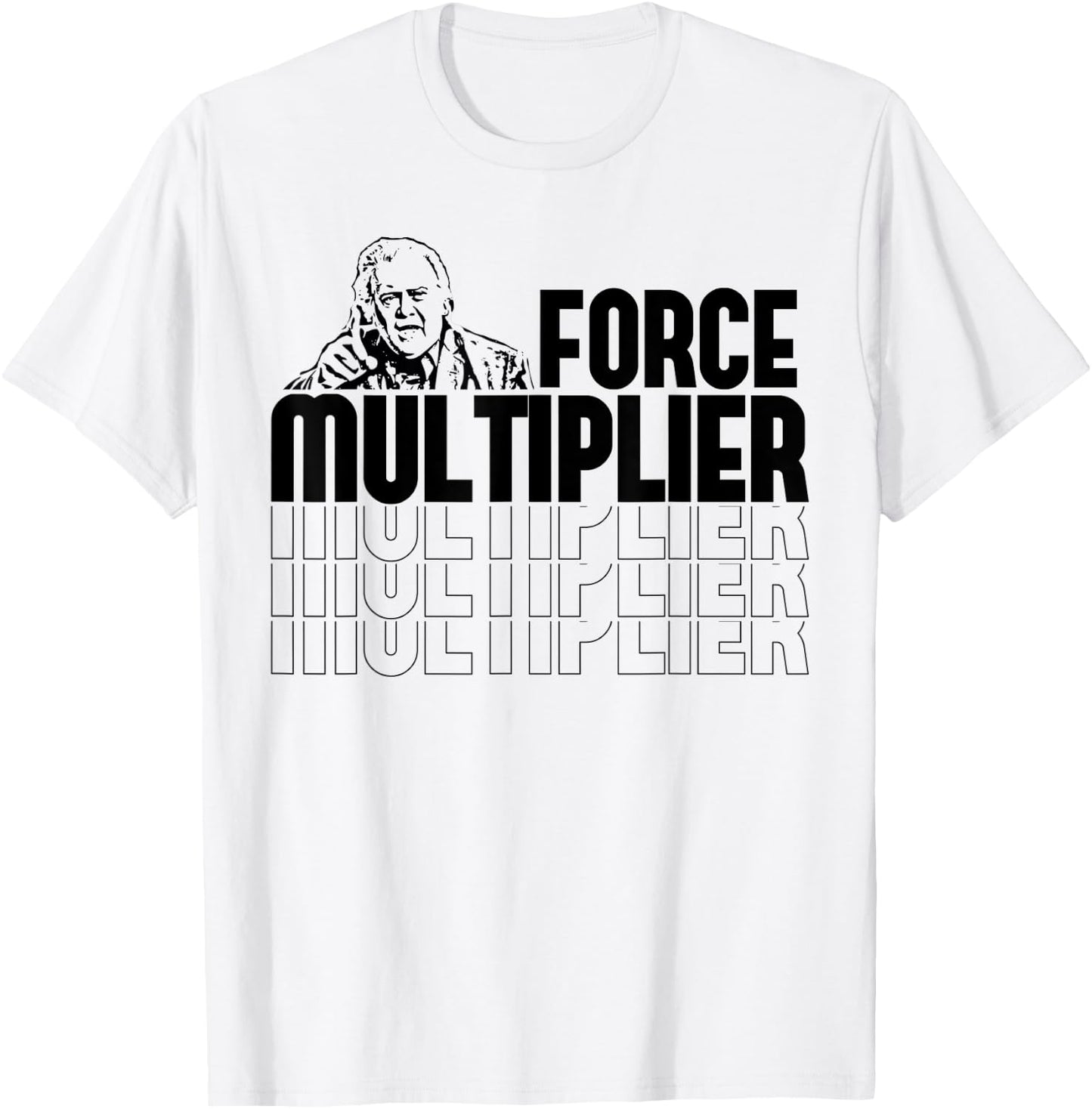 Bannon Force Multiplier Political Gift T-Shirt - T-Shirt | White