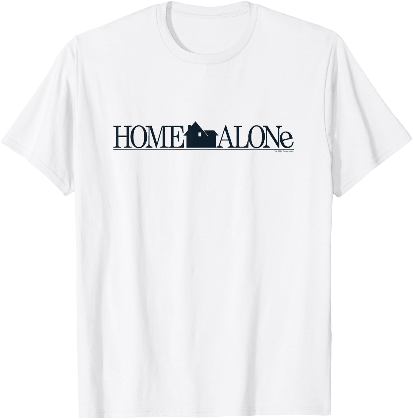 20th Century Studios Home Alone Official Movie Logo T-Shirt - T-Shirt | White