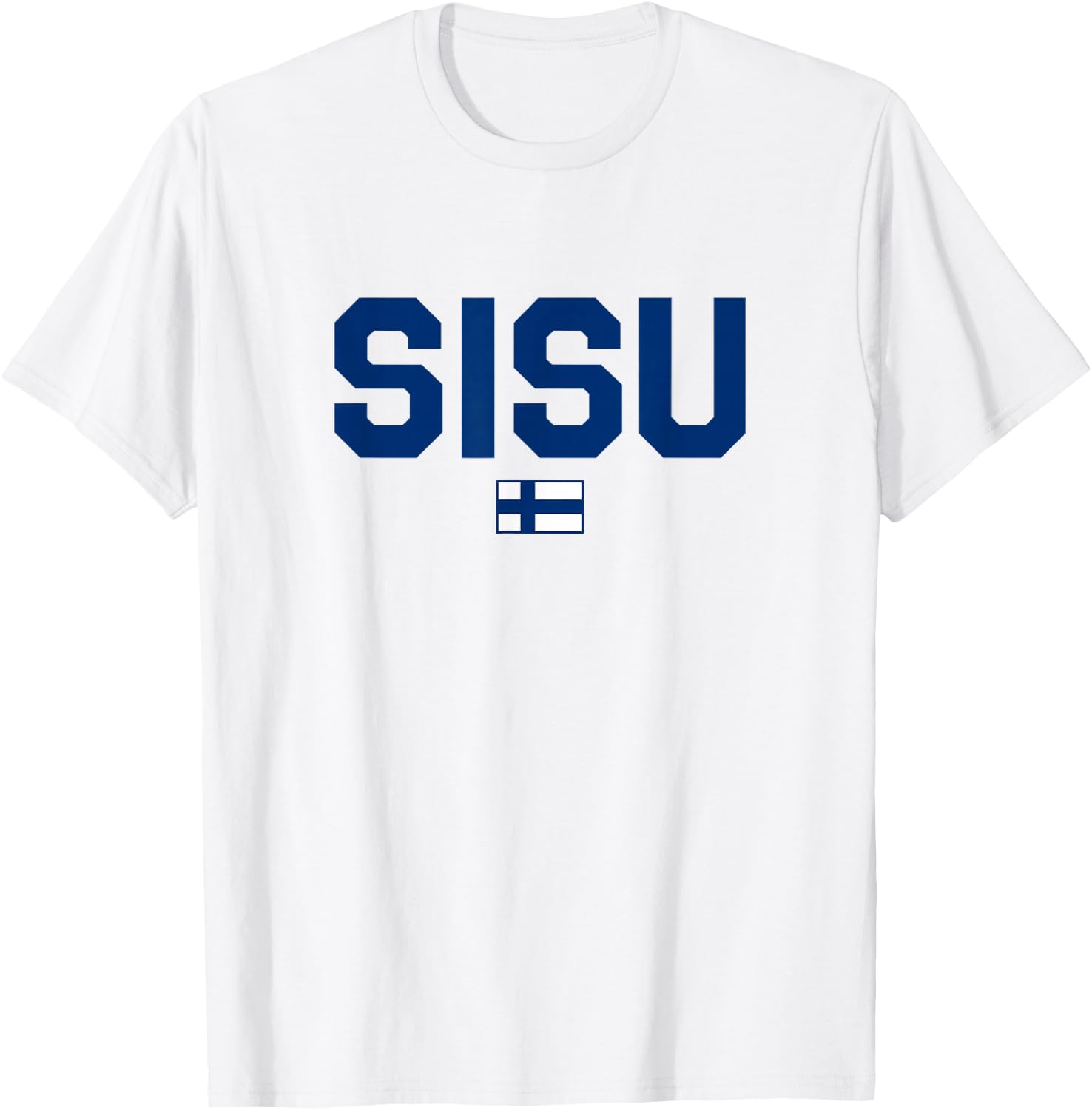 Sisu Finland gift Finnish funny Finland friend T-Shirt - T-Shirt | White