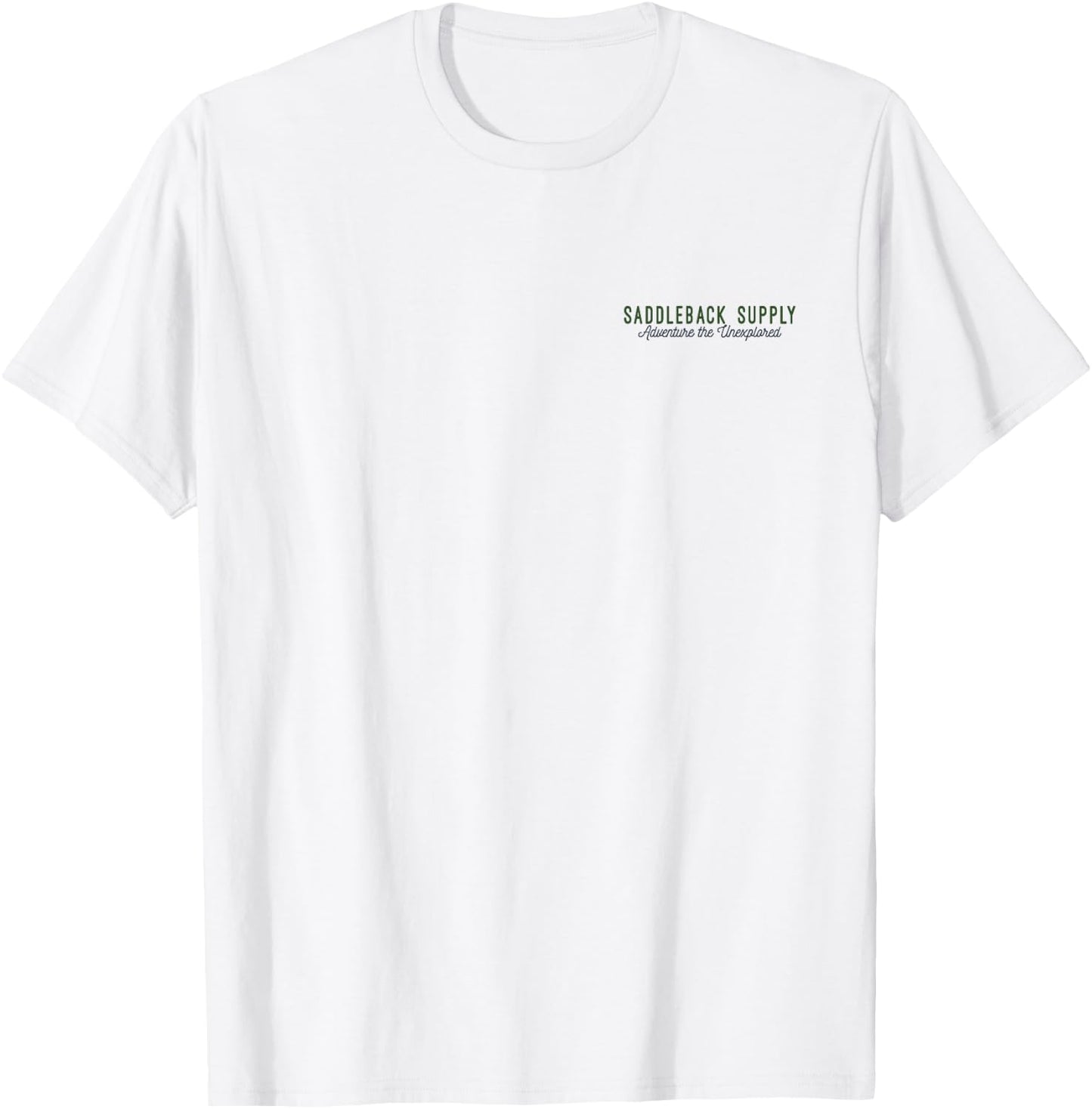 Saddleback Camping Bear Lightweight Graphic T-Shirt - T-Shirt | White