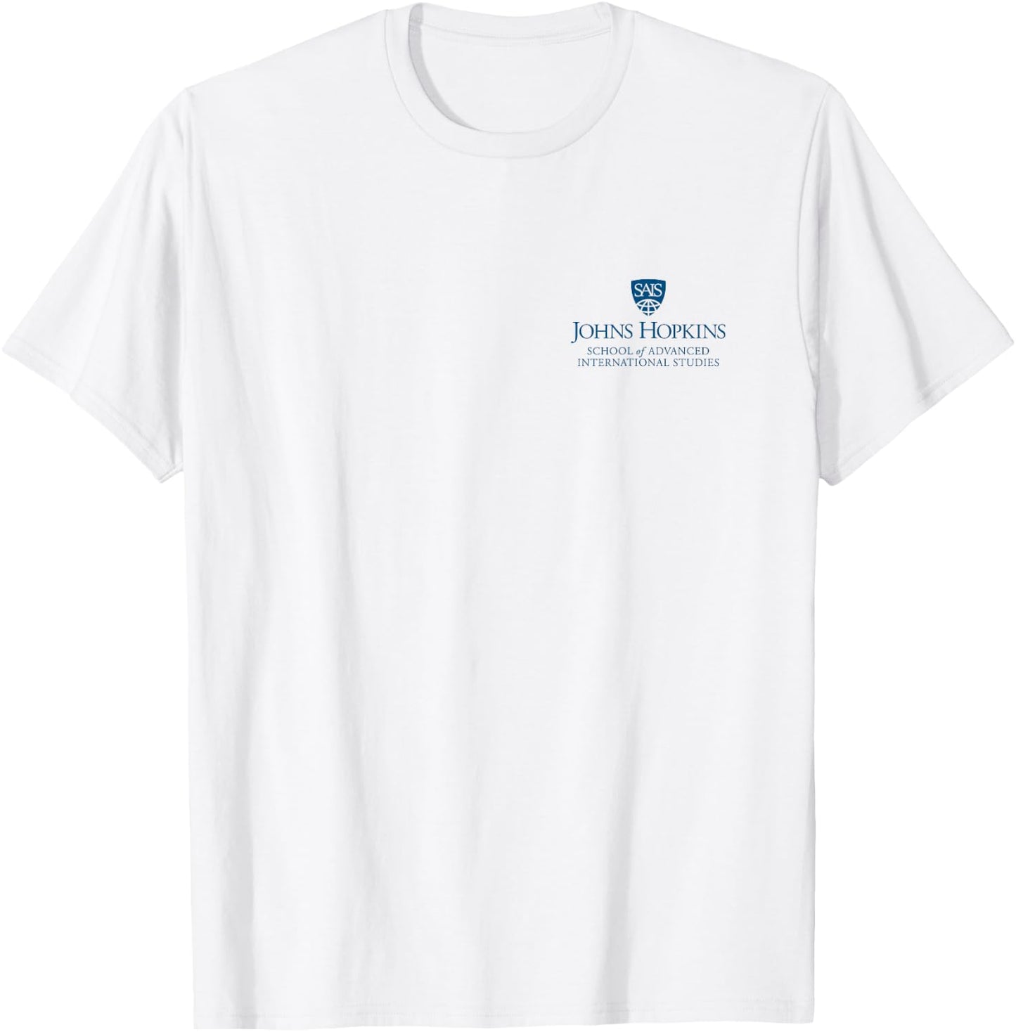 Johns Hopkins SAIS Small T-Shirt - T-Shirt | White