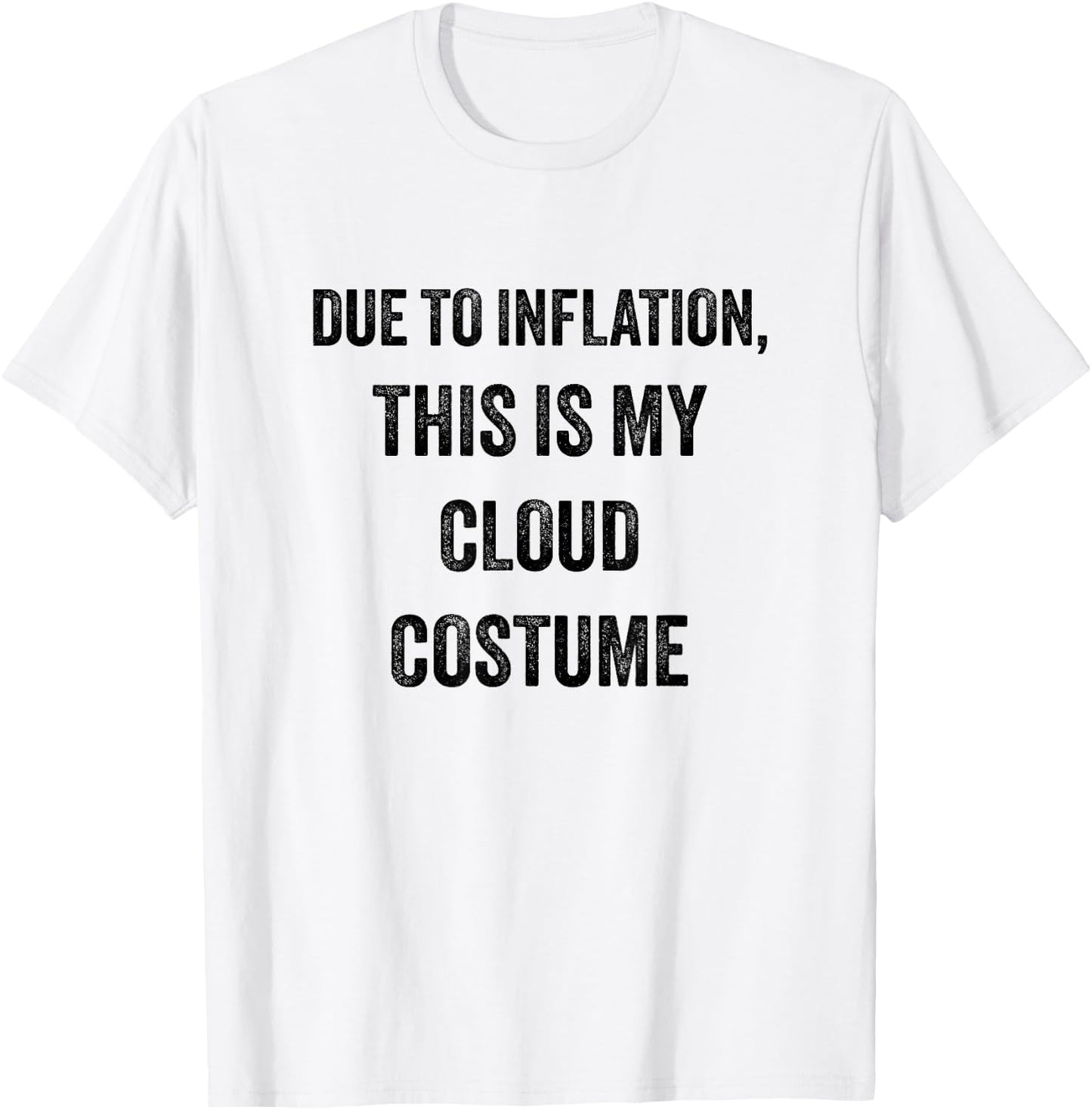 Cloud Halloween Costume T-Shirt - T-Shirt | White