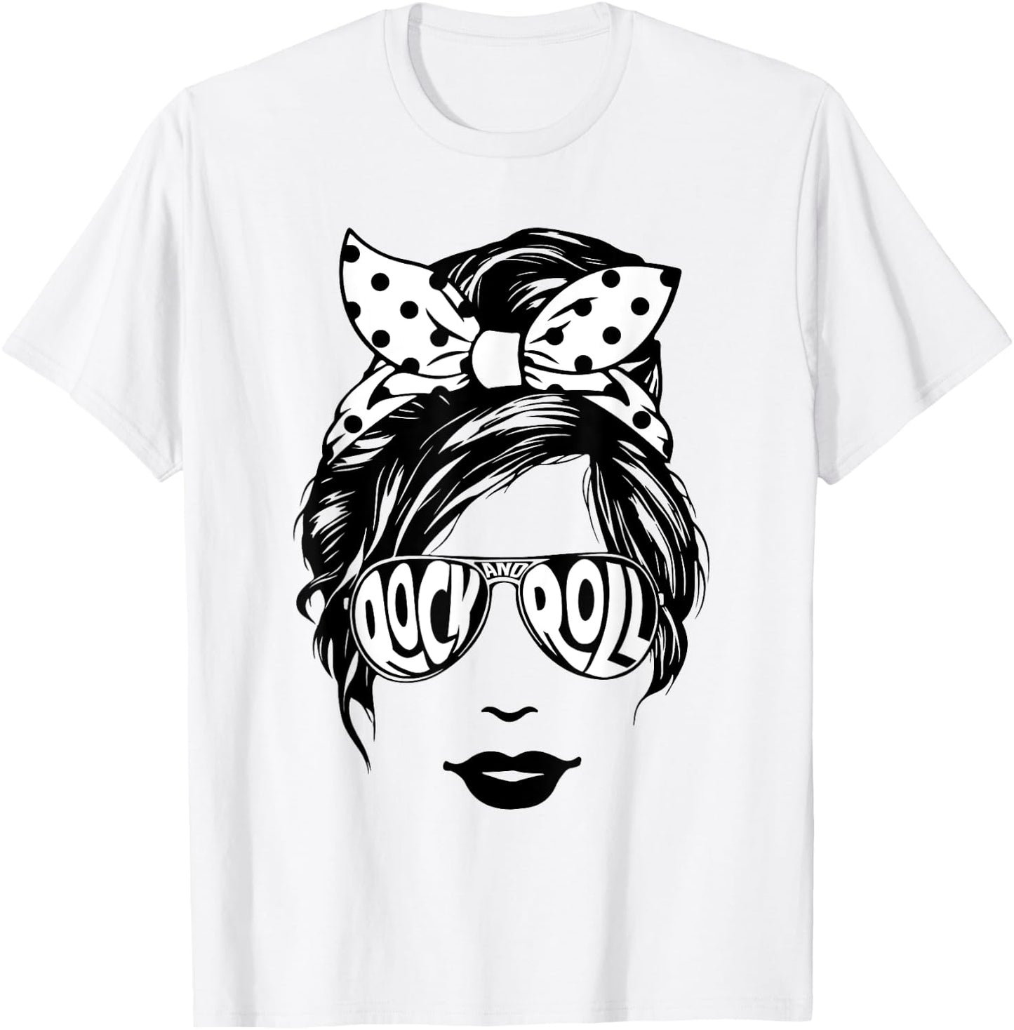 50s Rockabilly Pinup Clothing 1950s Sock Hop Rock and Roll T-Shirt - T-Shirt | White