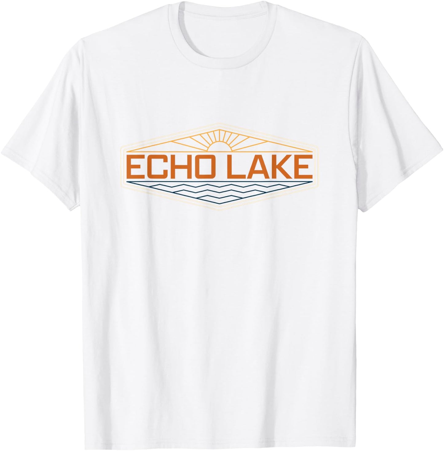 Echo Lake California Vintage T-Shirt - T-Shirt | White