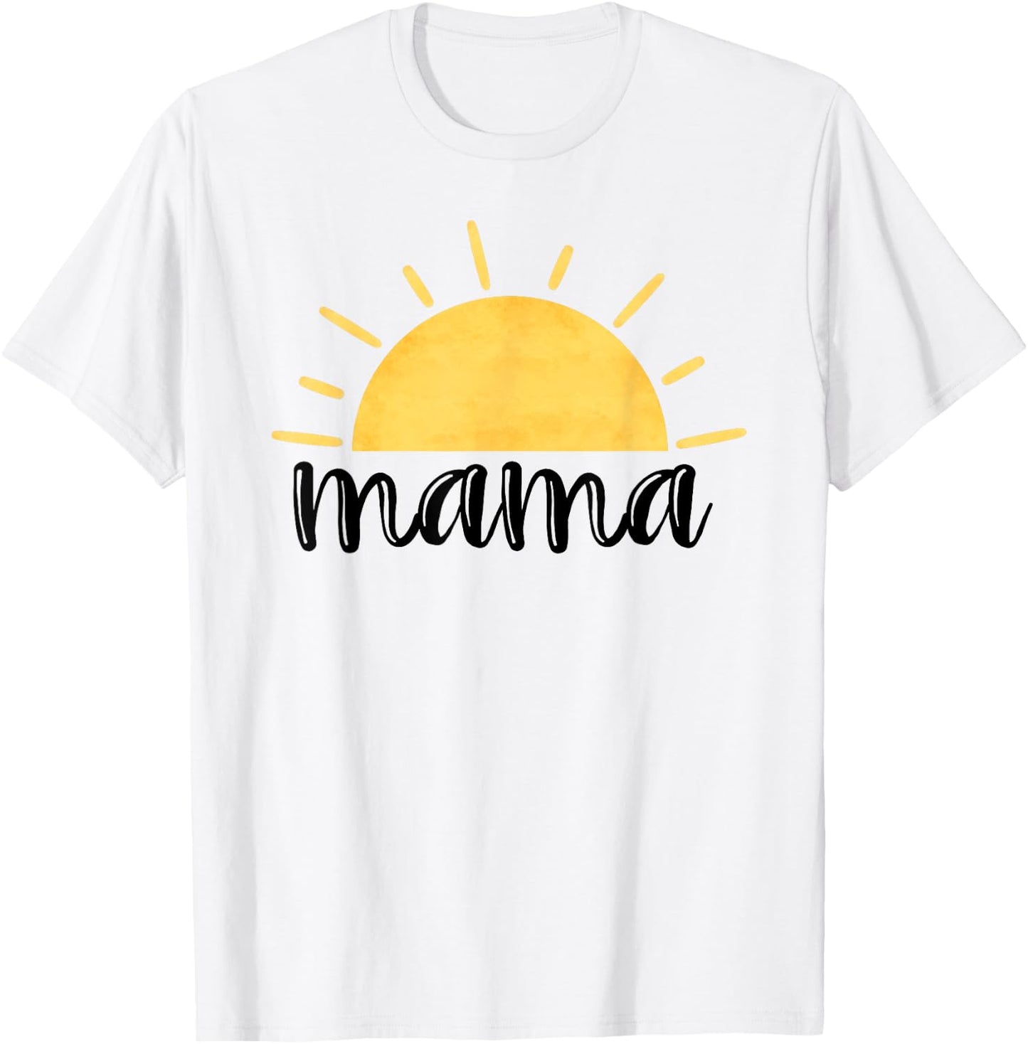 Mama of The Birthday First Trip Around the Sun Bday Party T-Shirt - T-Shirt | White