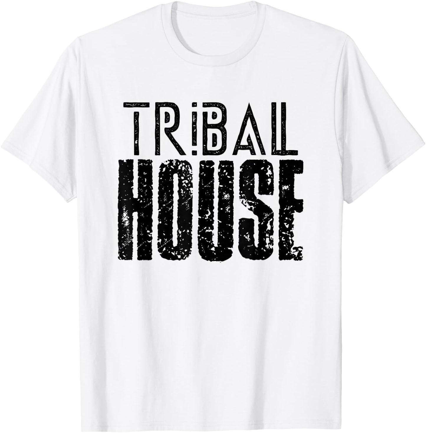 Tribal House - EDM DJ T-Shirt - T-Shirt | White