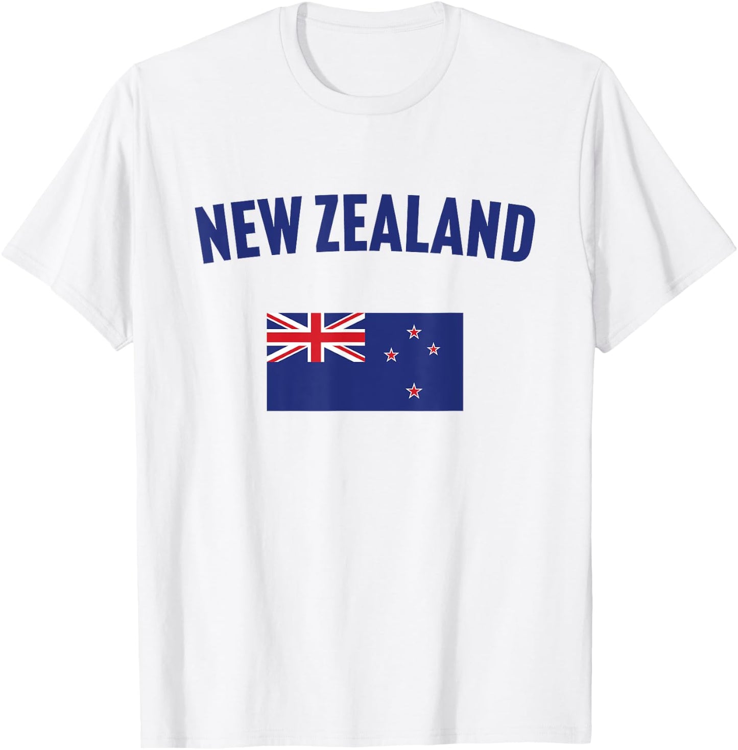 New Zealand Flag T-Shirt - T-Shirt | White