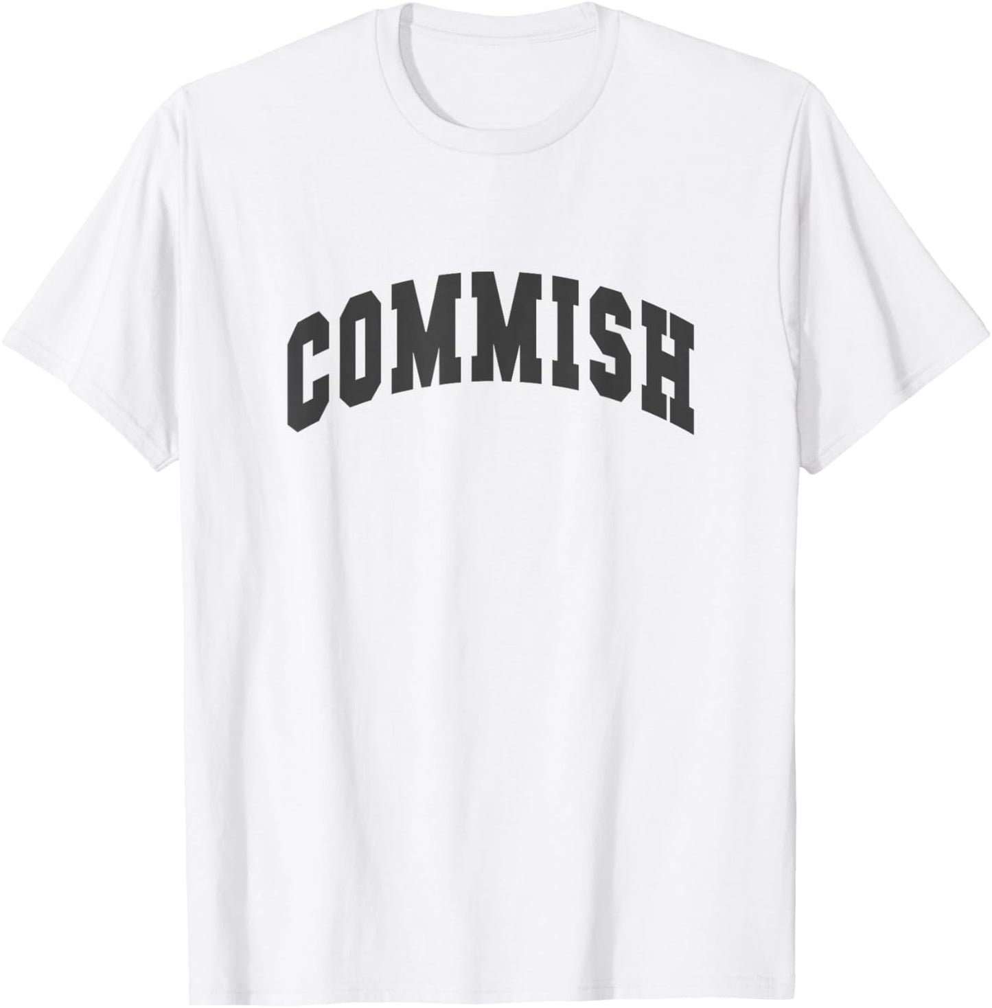 Funny COMMISH University Sports Draft Night Drafting Legend T-Shirt - T-Shirt | White
