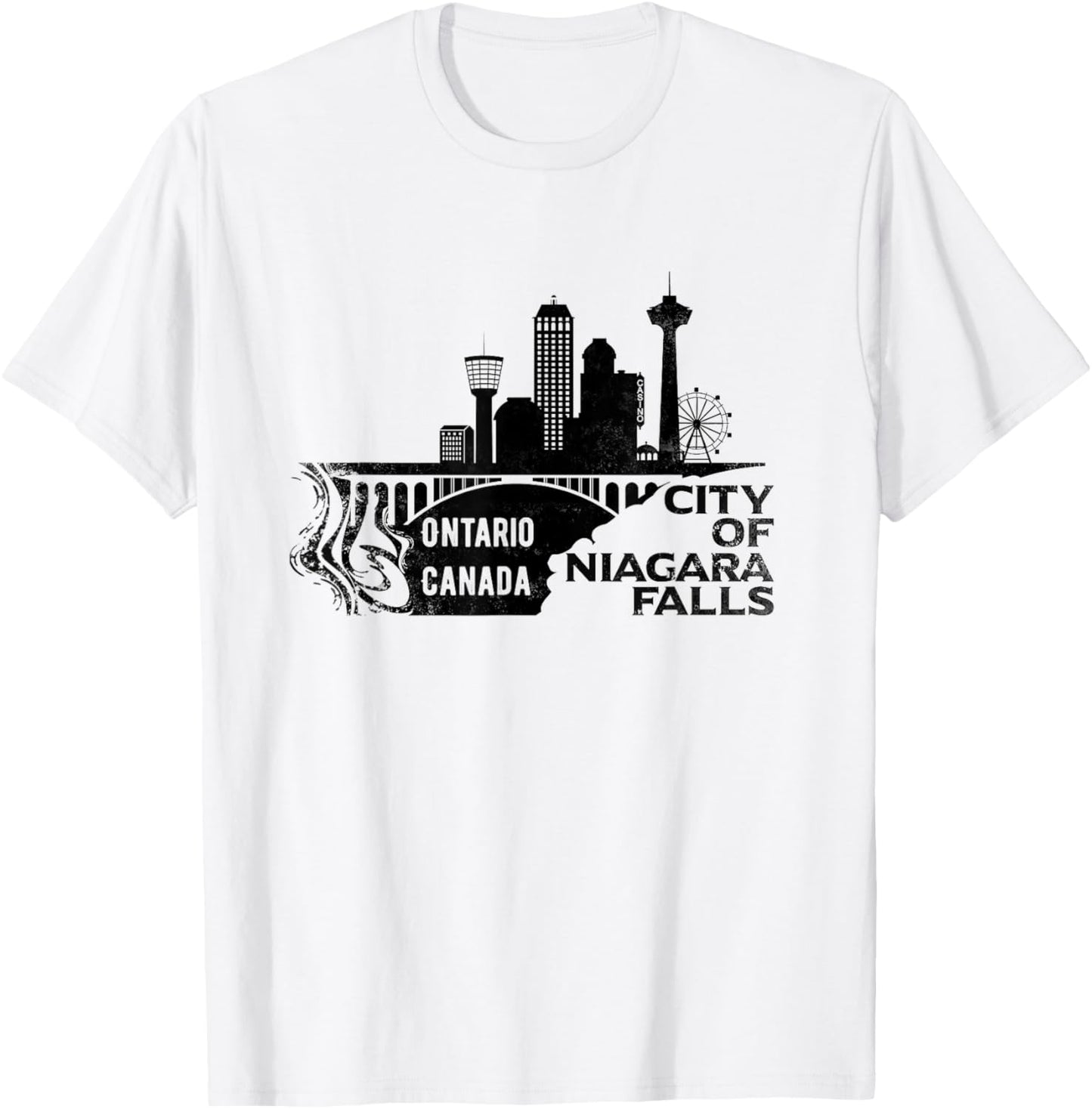 Niagara Falls Souvenir Ontario Canada T-Shirt - T-Shirt | White