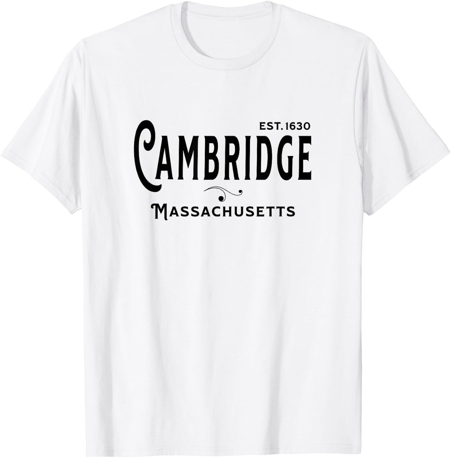 Vintage Merch MA Souvenir Visit Cambridge Massachusetts T-Shirt - T-Shirt | White