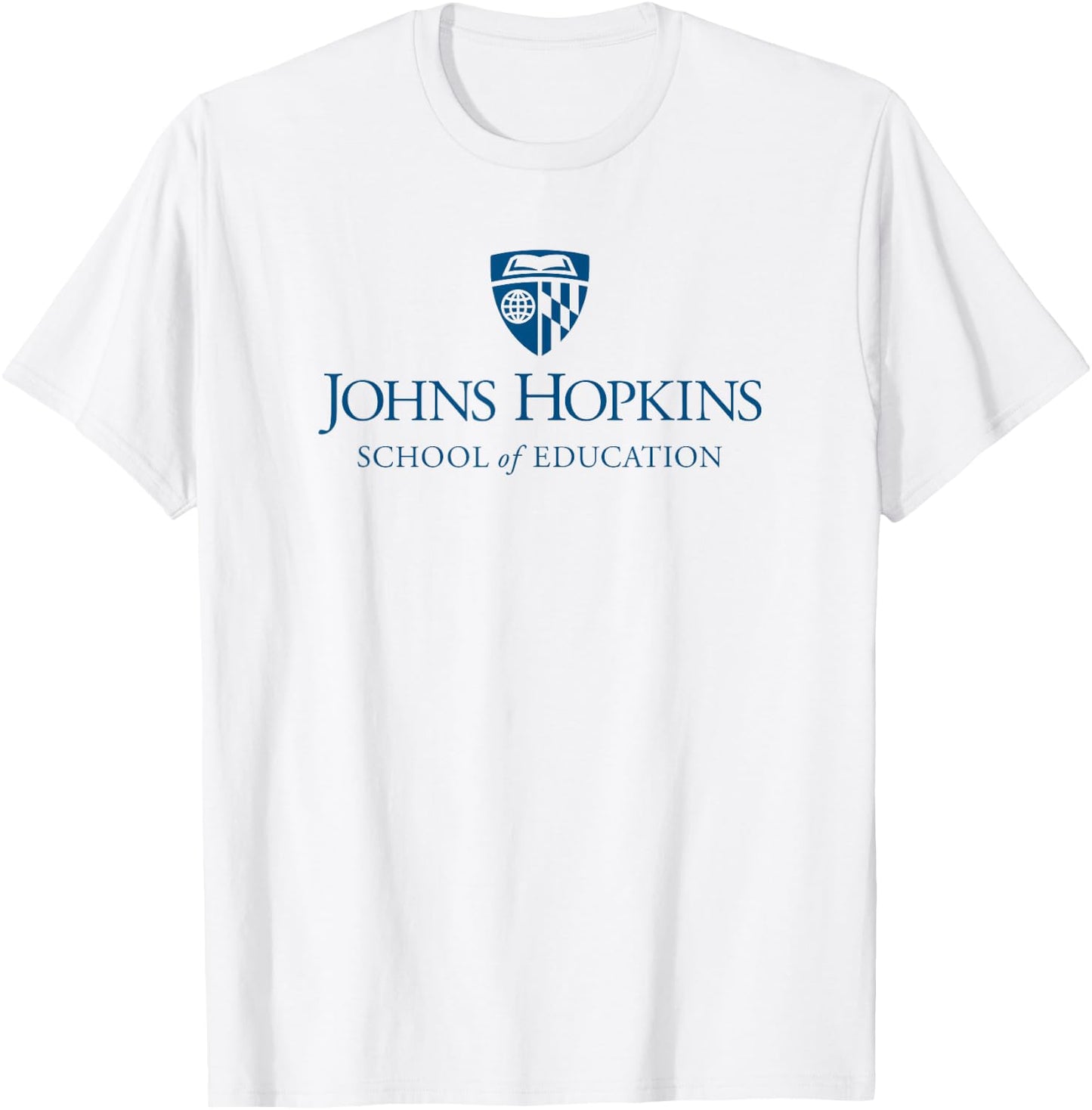 Johns Hopkins Education T-Shirt - T-Shirt | White