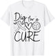 Dig For A Cure Breast Cancer Awareness Volleyball Pink T-Shirt - T-Shirt | White