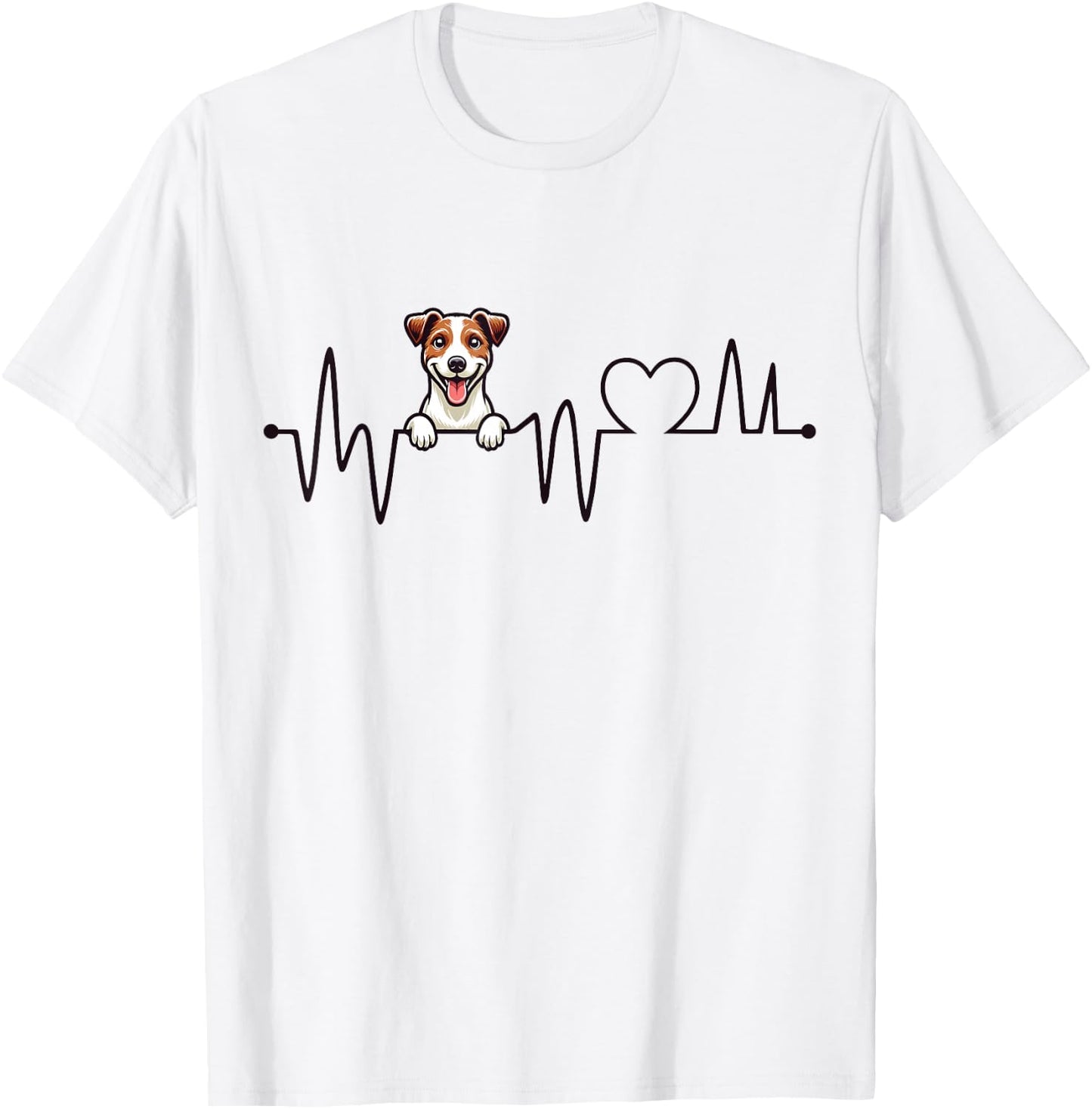 Jack Russell Terrier Lover Women Kids T-Shirt - T-Shirt | White