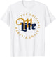 Miller Lite The Original Light Pilsner Vintage Label T-Shirt - T-Shirt | White