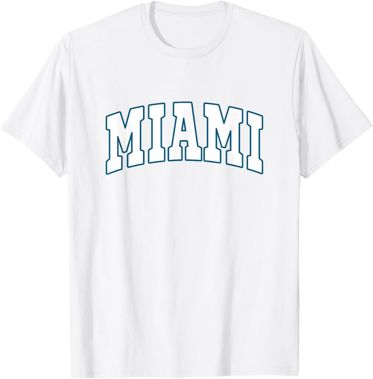 MIAMI - Throwback Design - Classic T-Shirt - T-Shirt | White