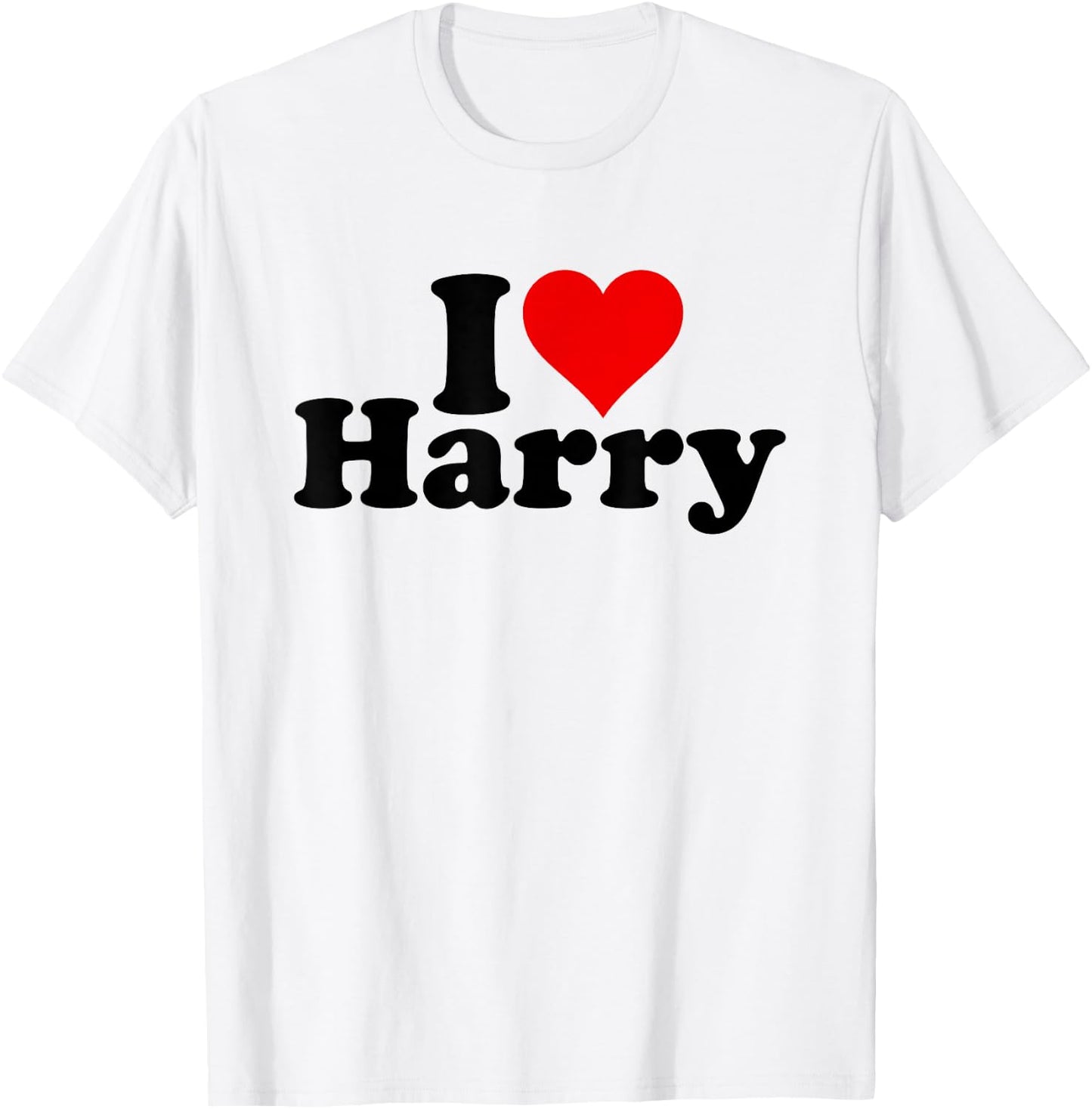 I Love Heart Harry T-Shirt - T-Shirt | White