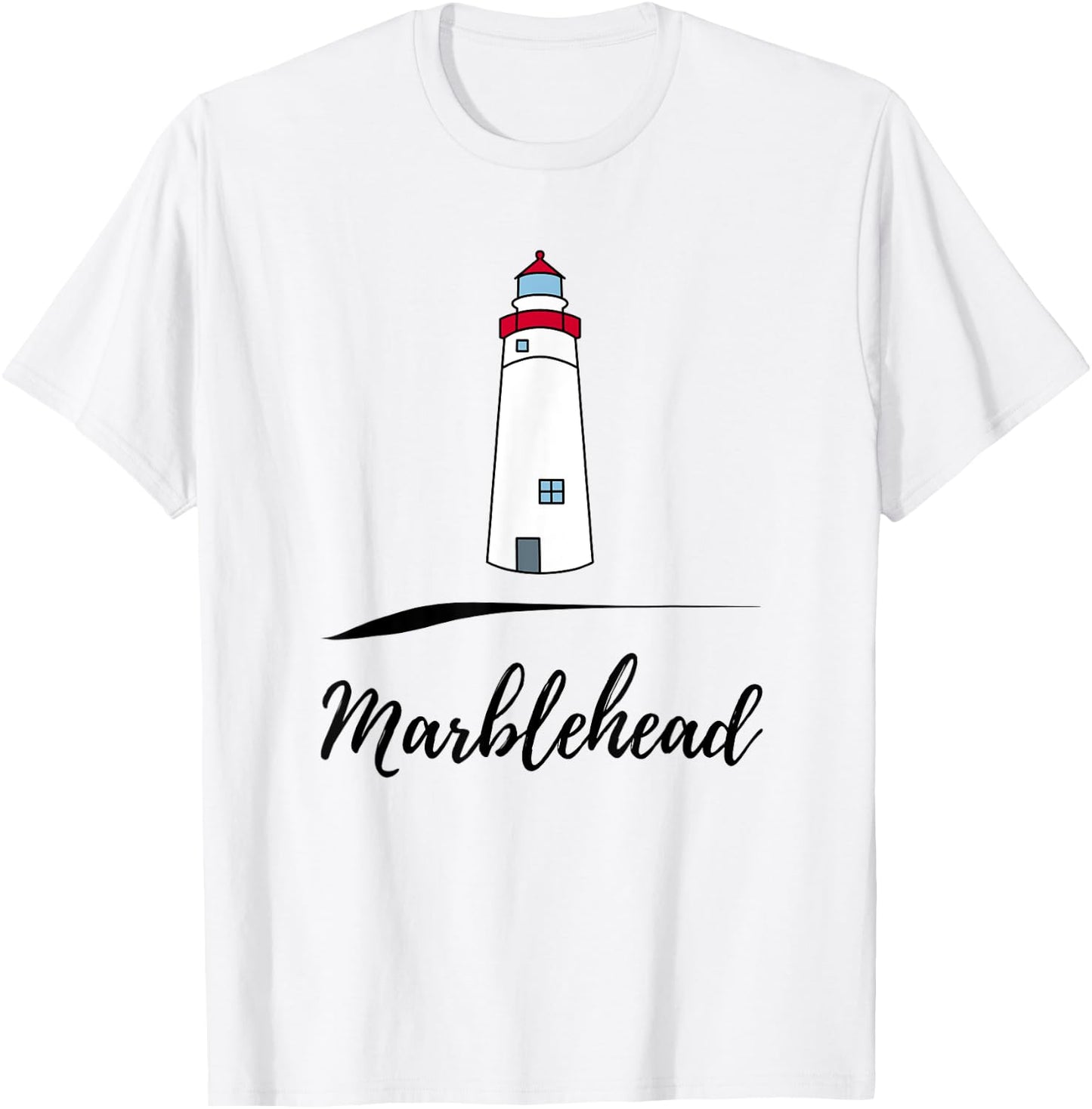 Marblehead lighthouse T-Shirt - T-Shirt | White