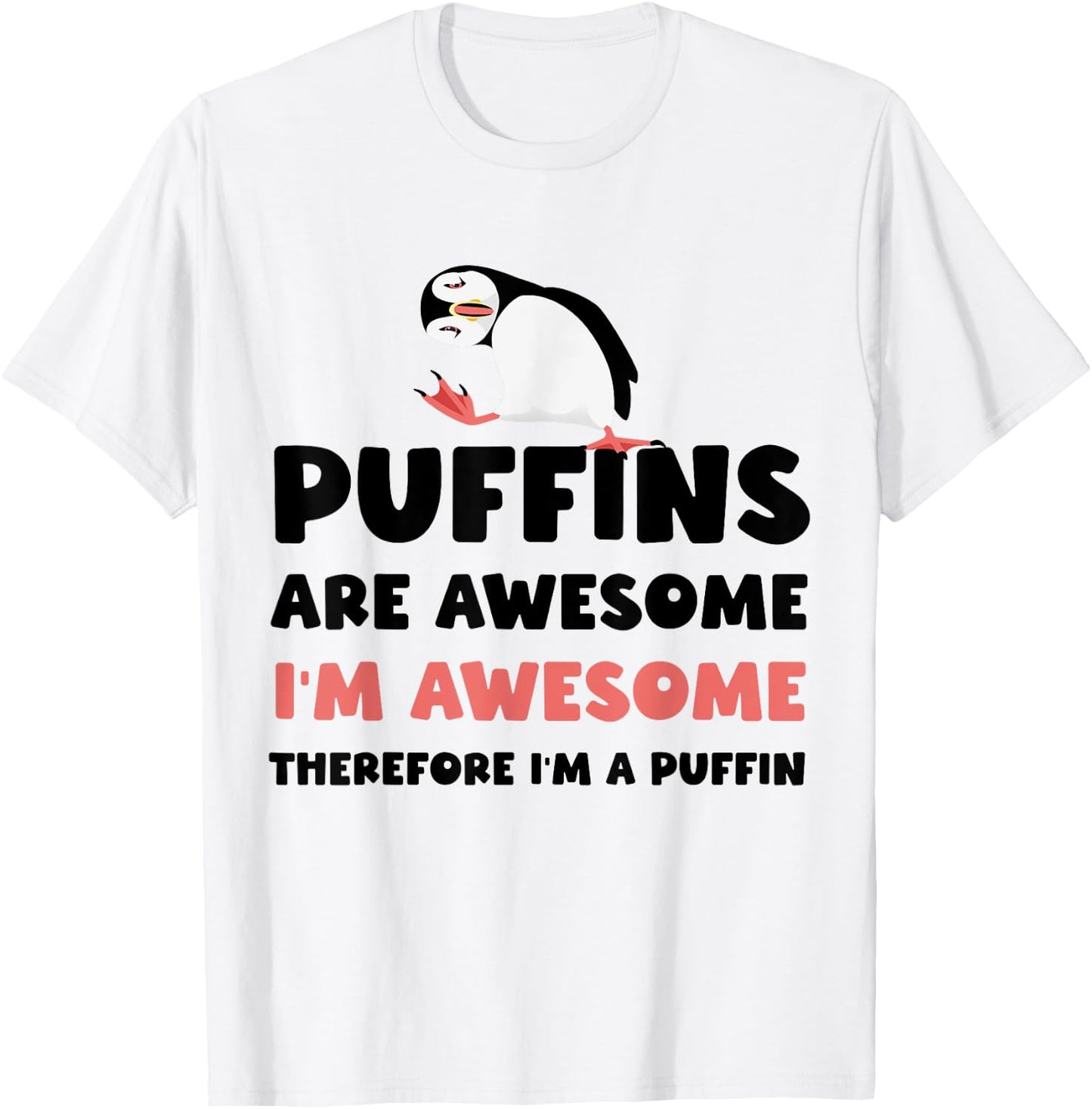 Puffin Shirt Seabird Iceland Sea Bird Puffins T-Shirt - T-Shirt | White