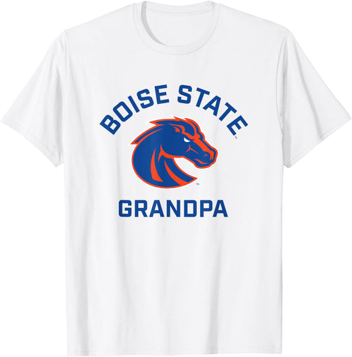 Boise State University BSU Broncos Arched Grandpa