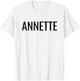 Annette T-Shirt - T-Shirt | White