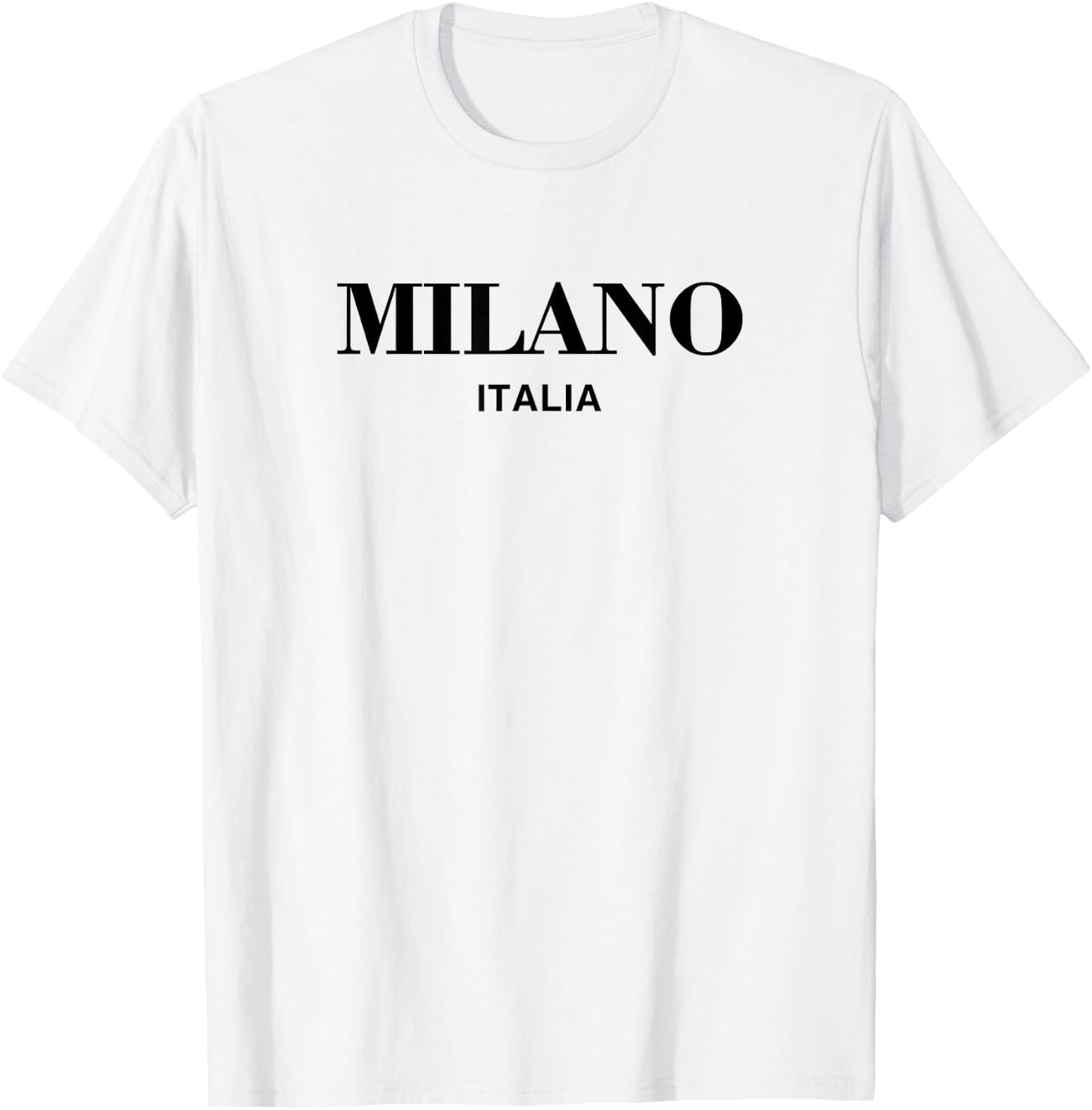 Milano Italia Retro Preppy Italy Girls Milan Souvenir T-Shirt - T-Shirt | White
